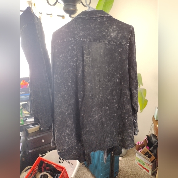 Torrid Button Up Shacket And Skirt Set - Picture 3 of 7